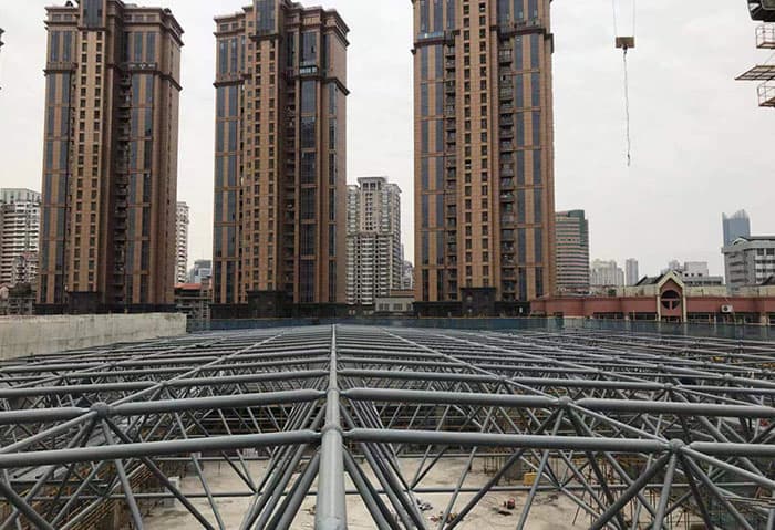 昆山仓库网架罩棚加工